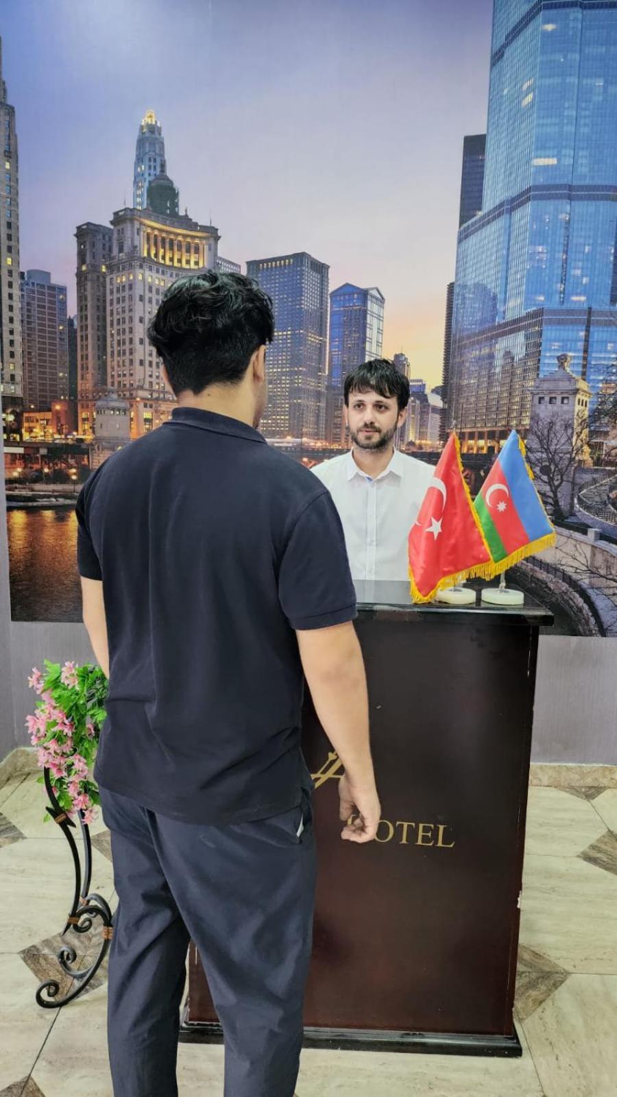 Ariva Center Hotel Xetai Baku Exteriör bild