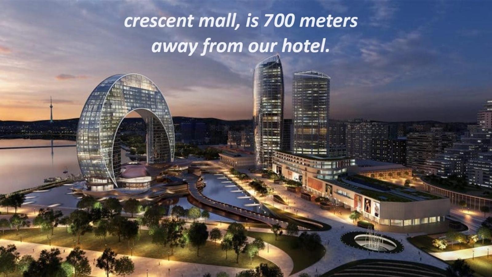 Ariva Center Hotel Xetai Baku Exteriör bild