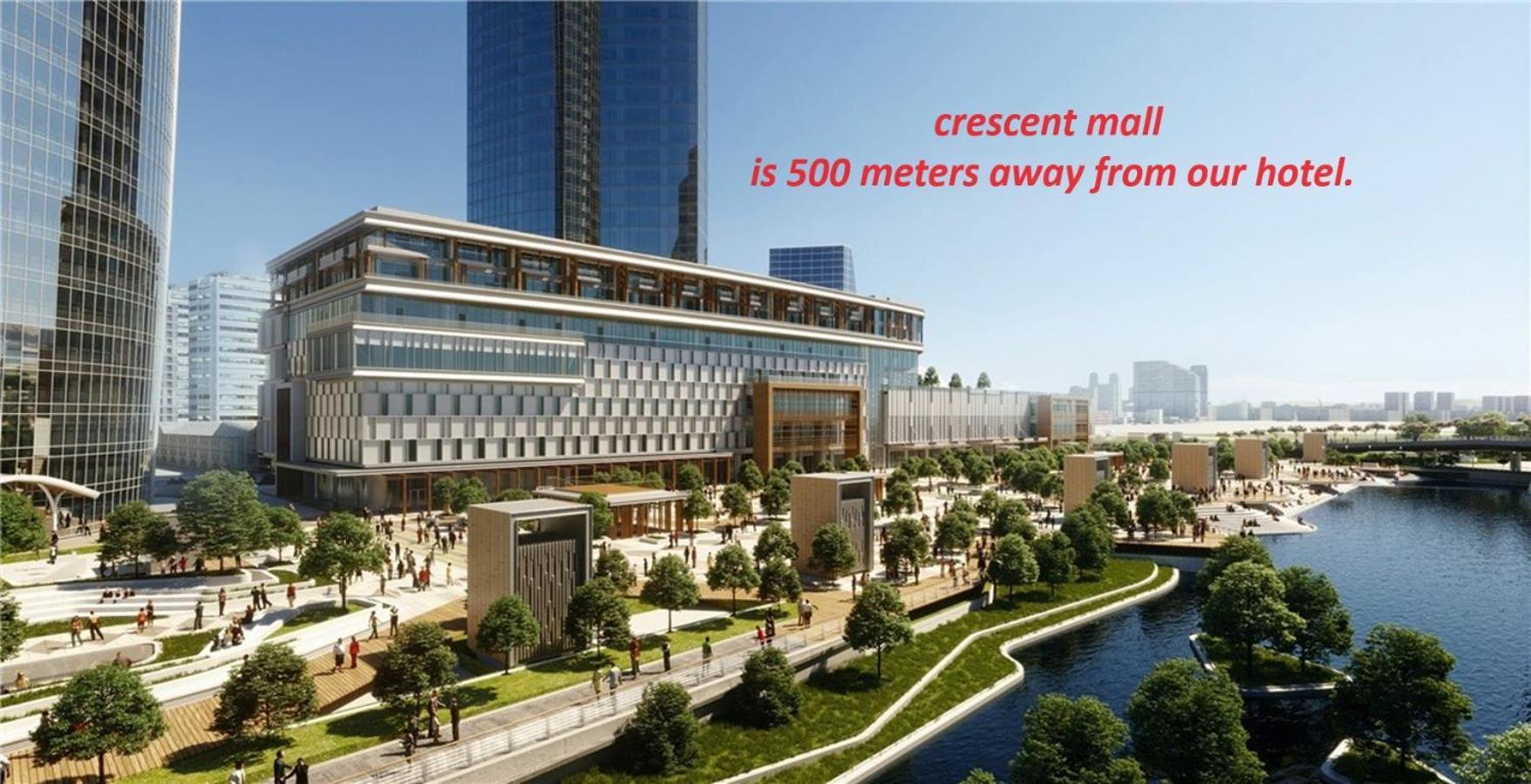 Ariva Center Hotel Xetai Baku Exteriör bild